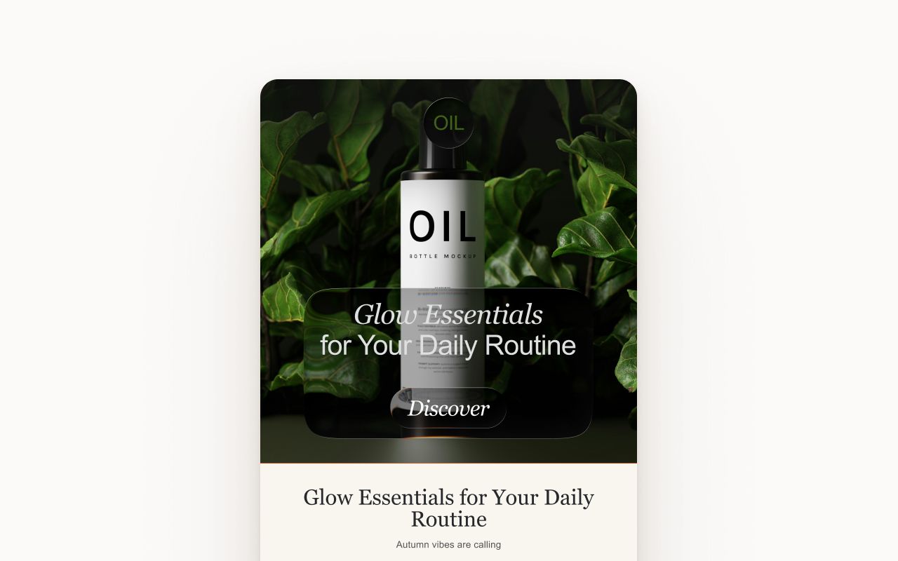 Liquid Glass Email Templates